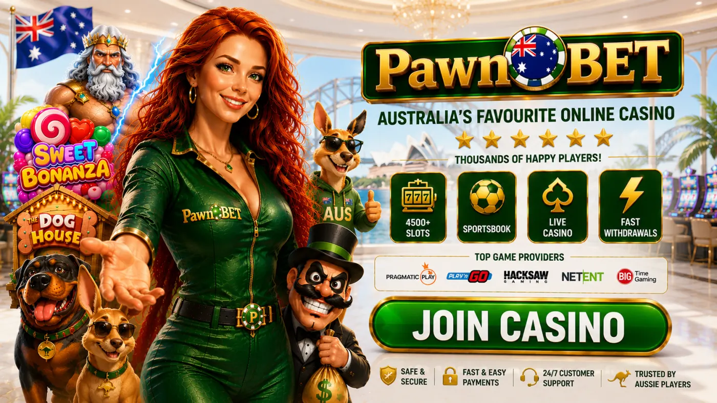 PawnBet Casino Australia — join now and claim your welcome bonus